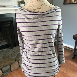 Gap slouch neck tee